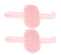 Cepillo de esquina para gatos, rascador de cara de gato de silicona - Cepillo de masaje para mascotas de silicona ajustable - 2 cepillos para gatos que ahorran espacio, peluquero para patas de m