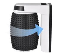 Cepillo de esquina suave para gatos - 3,7 V masajeador de esquina para gatos | Masajeador automático giratorio de 1800 mAh para el cuidado del , rascador de esquina de gato más suave con hierba