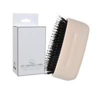 Cepillo de extracción de perros para una capa inferior - Silicone Cat Kamm para el cuidado de la piel | Cepillo de cabello efectivo para perros y gatos de cabello largo | Ideal para la aplicación diar