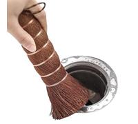 Cepillo de Fibra de Palma,Limpiador natural suave exfoliante de limpieza | Cepillo De Fregadero Marrón Herramienta De Mantenimiento | Para lavar y limpiar cocina, casa, interior, baño, tazas, té, café