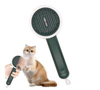 Cepillo de gatear, cepillo más elegante para perros | Puppy Hair Showding peine,Cepillo suave sin deslizamiento con función UV con botón de liberación para perros y gatos