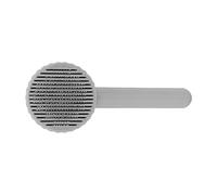 Cepillo de Gato, Cepillo para Perros para Arrojar Perros Largos de Cabello Corto Egoísta Skinker Parpadeo Gato Interiores Cabello Rizado Rizado, Elimina el Pelaje Suelto (GRAY)