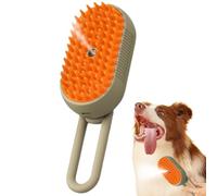 Cepillo de gato humeante - cepillo de piel calentado, herramienta de aseo de vapor suave | Peine autolimpiante para perros, movimiento de abrigo, masaje de mascotas sin enredos
