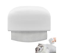 Cepillo de gato para gatos de pelo largo, peine de masaje de gatos,Cepillo de gato de pelo largo - Cepillo suave para cagar para el aseo, depilación del pelo y largo para animales