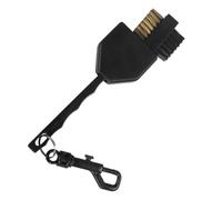 Cepillo de Golf | Cepillo De Doble Cara Para Palos De Golf | Limpiador para Mantenimiento de Palos | Para Torneos, Deportes, Gimnasio, Patio, Partidos, Campo de Práctica y Curso Exterior al Aire