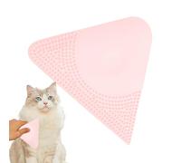 Cepillo de goma para perros, cepillo de goma de doble cara para depilación de mascotas, removedor de pelo de gato, herramienta de afeitadora de mascotas, cepillo de lavado para perros, gatos, conejos
