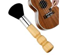Cepillo de guitarra, pincel de polvo de guitarra | Cepillo de extracción de polvo de guitarra | Mango de madera Soft Bristles Detalling Herramienta de limpieza Duster Duster para violín para violín