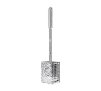 Cepillo de inodoro de silicona con soporte de secado montado en la pared, cepillos limpiadores de inodoros, herramientas de limpieza de baño, soporte de secado rápido para el hogar