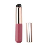 Cepillo de labios de silicona mejorado con cubierta en ángulo para corrector, brochas de maquillaje Q Brushes No Like Finge C2m1 Round Soft Broken Lipstick