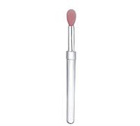 Cepillo de labios de silicona, mini portátil y doble cara para una aplicación eficaz de bálsamo labial y lápiz labial