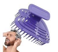 Cepillo de lavado de cabello | Cabeza de lavado de cabeza para hombre para el cabello | Diseño ergonómico Mango Soft Com Com, herramienta para limpiar para padre, marido, novio cepillo para lavar el