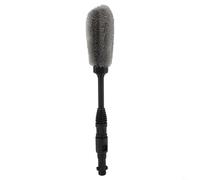 Cepillo de lavado de ruedas de 360 grados para lavadoras a presión Karcher K2 K3 K4 K5 K6, herramienta de limpieza de cerdas PA66 para llantas de bicicleta, color negro