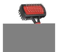 Cepillo de limpiador de bobina del evaporador: peine de aleta HVAC de doble cara, herramienta de mantenimiento de CA | Diseño de cerdas compacta, tema de reparación, función de limpieza de detalles, h