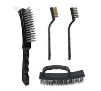 Cepillo De Limpieza De 4 Piezas, Cepillo De Alambre, Cepillo De Limpieza Multifuncional, Herramienta De Limpieza Duradera, Adecuado Para Cocina, Baño, Balcón