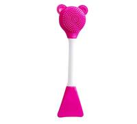 Cepillo de limpieza de barbilla para gatos, cepillo limpiador manual de silicona para gatos, herramienta de limpieza de cabezales de cepillo de silicona para limpieza de encías, mandíbula, lengua,