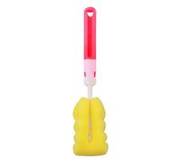 Cepillo de limpieza de botellas rojo para tazas, vaso de té, porcelana, café, manchas, botella, limpiador de cepillo de limpieza