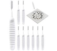 Cepillo de limpieza de cabezal de ducha, herramienta antiobstrucción, cepillo para grietas, para cabezal de ducha de baño doméstico, boquilla de agujero pequeño