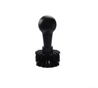 Cepillo de limpieza de cesta de café para portafiltro de 51 a 58 mm, cerdas de nailon rígidas para herramienta barista con mango ergonómico, limpiador de cabeza de grupo espresso ABS para limpieza