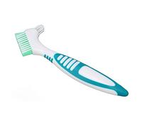 Cepillo de Limpieza de Dentaduras Postizas, Seguro, No Tóxico, Material Duradero, Eliminación de Placa, Prevención de Cálculo, Cepillo de Limpieza Eficaz para Dentaduras Postizas para el