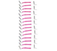 Cepillo de Limpieza de Detalles, Cepillo Interdental, Cerdas Suaves de Limpieza Profunda, Reemplazo Portátil Compacto para Viajes (Rosa)