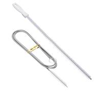 Cepillo de Limpieza de Fregadero y Cepillo Largo Flexible, Herramienta de Desbloqueo de Serpiente, Gancho de Limpieza de Alcantarillado