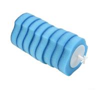 Cepillo de limpieza de inodoro, paquete de 32 cabezales de repuesto para fregar inodoros con almohadillas de esponja desechables, perfumado marino para uso en baño