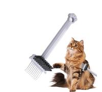 Cepillo de limpieza de peine, limpiador de cepillos de pelo portátil, herramienta de limpieza de cepillos para eliminar el cabello, quitar el polvo, la suciedad y la pelusa, herramienta de limpieza de