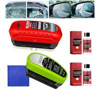 Cepillo de limpieza de película de aceite automotriz, tabla de limpieza de vidrio para parabrisas, limpiador de parabrisas de coche, removedor de película de aceite de vidrio, tablero universal de