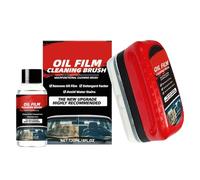 Cepillo De Limpieza De Película De De Vidrio De Coche - Herramienta Aplicador Portátil, Limpiador De Pulido De Parabrisas, Detalles De Ventanas Automotrices | Kit De Mantenimiento De Vehículos