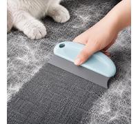 Cepillo de limpieza de pelo de mascotas con cerdas de goma suave para sofá | Cepillo de pelo de mascotas reutilizable con cerdas de goma suave para alfombras, sofás, muebles, ropa de cama y limpieza