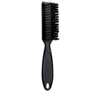 Cepillo de limpieza de peluquería para cortar el pelo, herramienta de cepillo de uñas para limpiar cortaúñas, eliminación de polvo, barbero, cuello, plumero, negro, útil y agradable