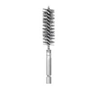 Cepillo de limpieza de tubos de alambre de acero inoxidable de 8-19 mm, cepillo de pulido de eliminación de óxido industrial for procesamiento mecánico automotriz(17MM)