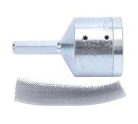 Cepillo de Limpieza de Tubos de Cobre Cleaner de Tubo de Metal Eficiente con Cepillo Reemplazable para Taladro de Energía Ideal para Plomeros y Aplicaciones Industriales (15 mm)