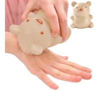 Cepillo de limpieza de uñas - Cepillos de limpieza para fregar, cerdas suaves, cepillo de limpieza de oso lindo, cepillo de uñas de oso fácil de agarrar, cepillo de limpieza creativo para herramientas