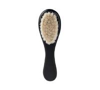 Cepillo de limpieza eficaz relajante para la hora del baño con cepillo de pelo de bebé, cerdas de cabra suaves, mango de madera para recién nacidos, cepillos de baño para el cabello
