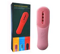 Cepillo de Limpieza Facial Cepillo de limpieza facial eléctrico Limpiador de fotones de silicona Limpieza de poros de profundidad Cuidado de la piel Massager Face Cepillo de limpieza Masajeador Facial