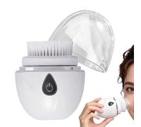 Cepillo de limpieza facial, cepillo facial de 10 x 6 cm, limpieza facial eléctrica, ABS brùsh con 3 modos, masajeador facial ultrasónico para limpieza profunda y exfografía, limpiador de poros