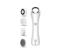 Cepillo de Limpieza Facial, Cepillo Facial Eléctrico Resistente Al Agua IPX 7, 2 Velocidades Ajustables, Limpiador de Cepillos Faciales