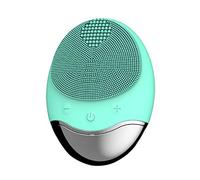 Cepillo De Limpieza Facial De Sonic Scrubber Vibración Resistente Al Agua Ipx7 De Carga Inalámbrica Limpiador Facial Eléctrico para Limpieza De La Piel De La Cara 3 Modos De Velocidad