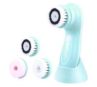 Cepillo de limpieza facial última tecnología de limpieza avanzada y 3 cabezales de cepillo recargable por USB, cara giratoria eléctrica Otf317