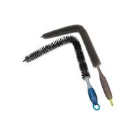Cepillo de limpieza for coche, multiusos, de largo alcance, con mango largo extendido, for limpiar aceite de motor, suciedad, detalles y limpieza. Herramienta de lavado automático. Herramientas de lim