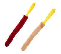 Cepillo de Limpieza Guzheng 2piezas, Accesorio para Polvo | Abs y Snow Fluffy, Portátil y Resistente a Deformación, para Limpieza de Teclados y Fácil de Guardar Color Aleatorio