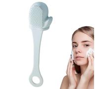 Cepillo de limpieza nasal para limpieza de la nariz, limpiador facial manual de limpieza nasal, guante de dedo, cepillo exfoliante para