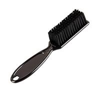 Cepillo de limpieza para cabello roto, cepillo de cabeza de aceite retro, herramienta de peluquería, cepillo suave, corte de pelo, cepillo pequeño (negro, talla única)