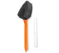 Cepillo de Limpieza para Grietas y Juntas, Cerdas Gruesas de Nylon ABS | Azulejos y Placa, Alcance en Esquinas, Baño y Lavandería, Uso Doméstico en Espacios Reducidos