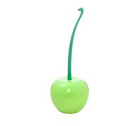 Cepillo de limpieza para inodoro de cereza | Portaescobillas de inodoro de cereza con mango largo, accesorio de limpieza profundo antideslizante para cuarto de baño, hogar, oficina, dormitorio