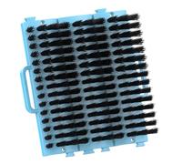 Cepillo de limpieza para masajes de caballo, cepillo de pelo de vaca de caballo, herramienta estable para un masaje cómodo y alivio de la picazón