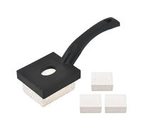 Cepillo de limpieza portátil de piedra pómez natural, perfecto para suciedad persistente en parrillas, cocina, baño y superficies del hogar, limpiador de herramientas de jardín