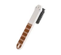 Cepillo de limpieza suave de cerdas suaves para zapatos, ropa, lavandería, removedor de pelo de mascotas multisuperficie, hogar, tapicería de coche, seguro para telas delicadas, ideal para dueños de