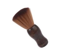 Cepillo de madera para limpieza suave del cuero cabelludo y el cuello, cepillo de limpieza de peluquería para salones y hogar